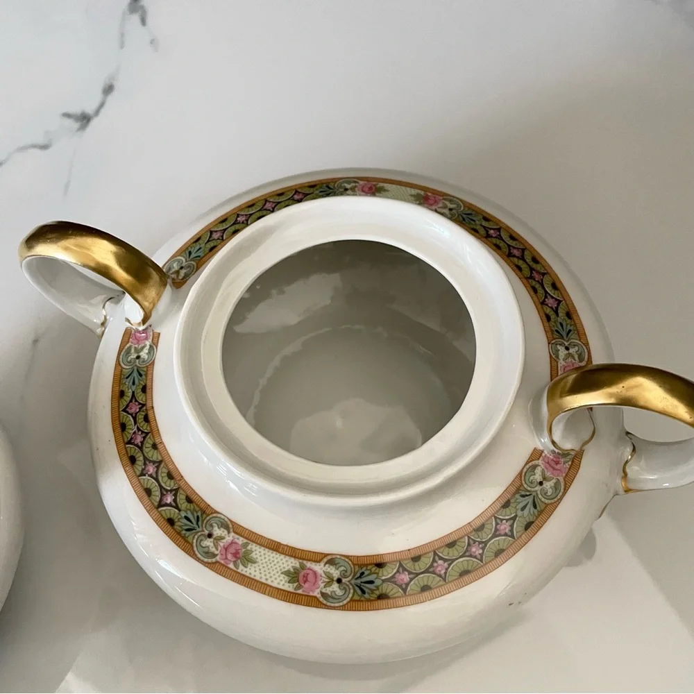 Sugar & Creamer SET - Guerin Limoges